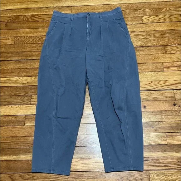 SO | Pants & Jumpsuits | So Brand Pants Womens Juniors Sz 5 34x28 Gray  Twill Super High Rise Balloon